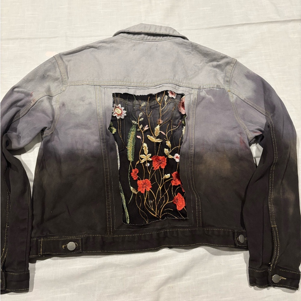 One of a kind up-cycled jacket!